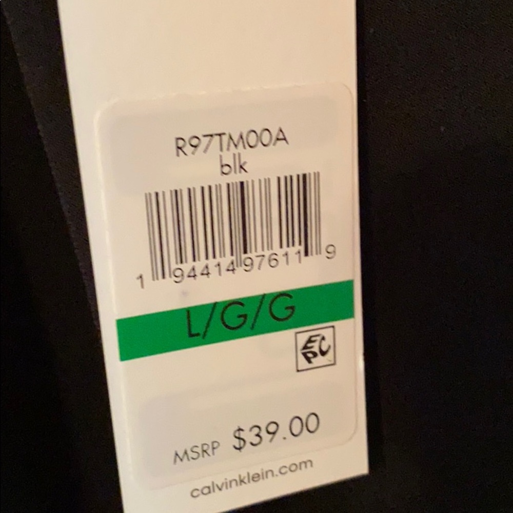 Polyester Black Top - Picture 2 of 5